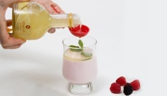 measure spoon liquid fish oil supplement