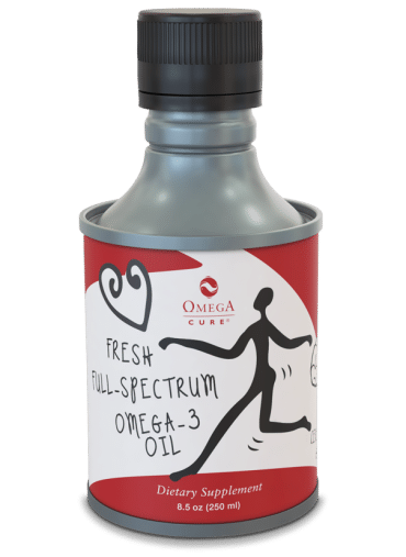 Omega Cure Liquid Fish Oil (8.5 oz bottle)