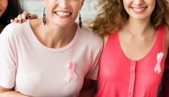 breast cancer survivors advocates smiling healthy