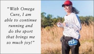 knee pain marathon running omega-3 fish oil