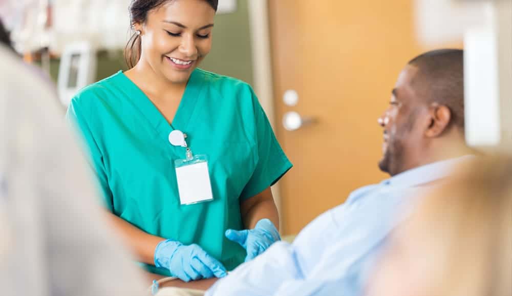 Taking blood sample interleukin-6